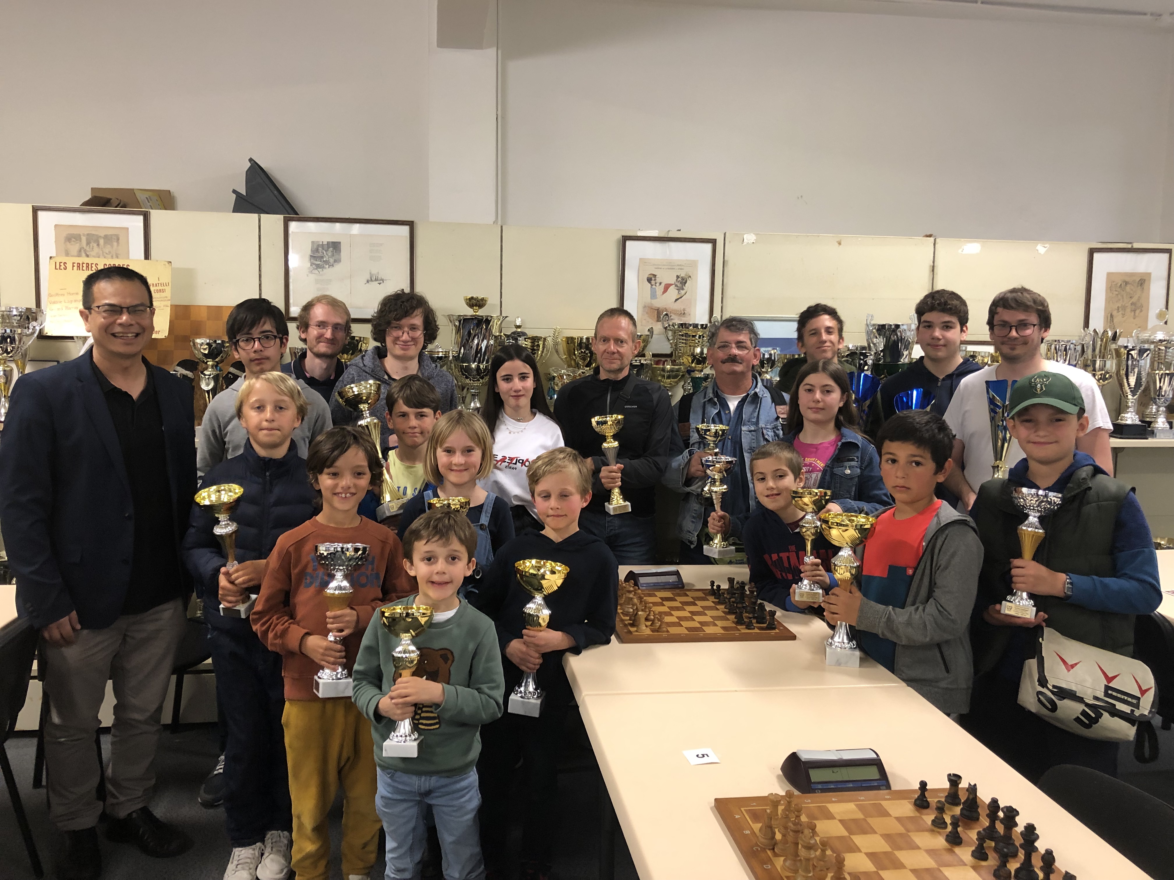 Ludovic Utrera remporte le tournoi de blitz Corse Trophées