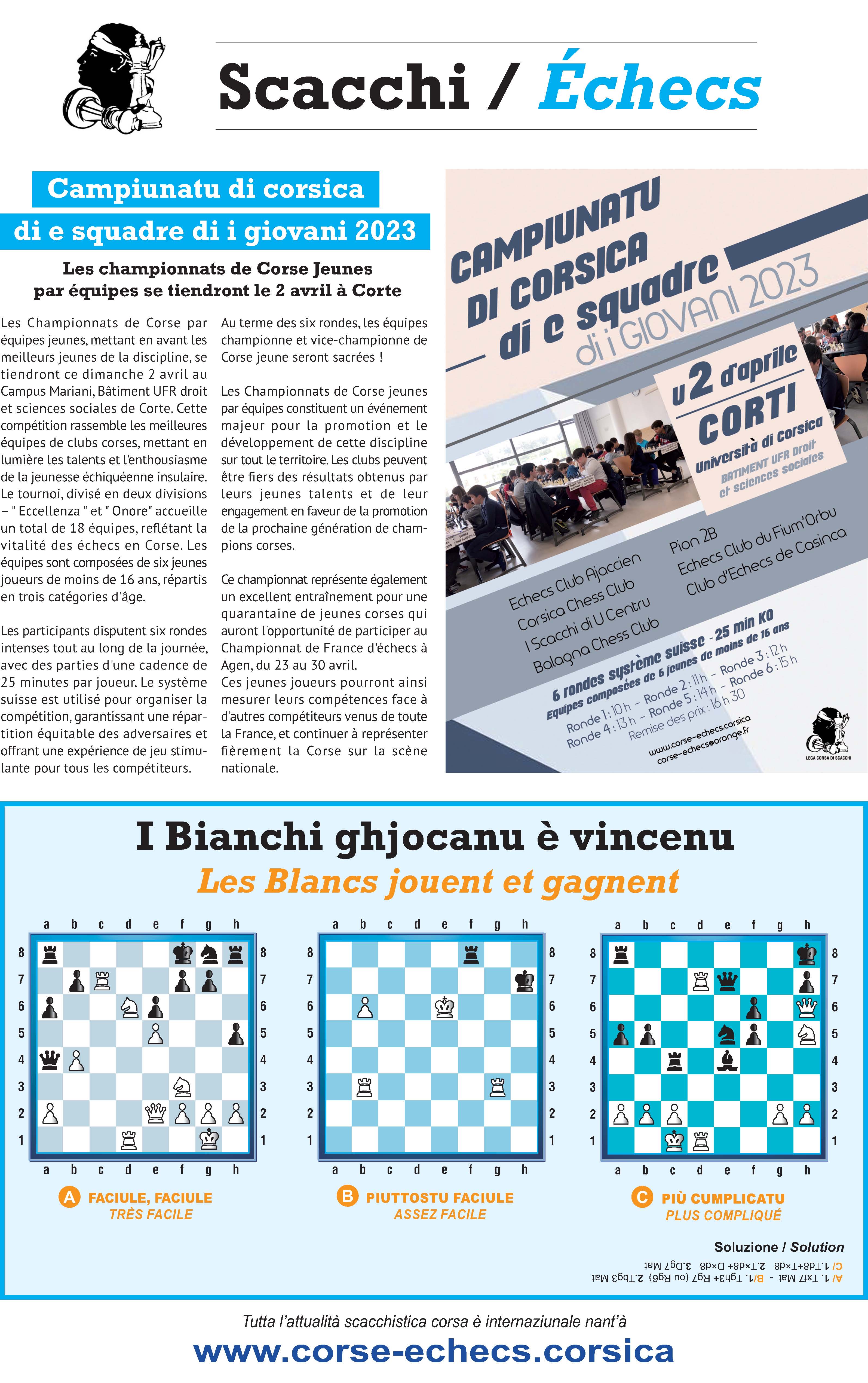 Settimana du 31 mars 2023