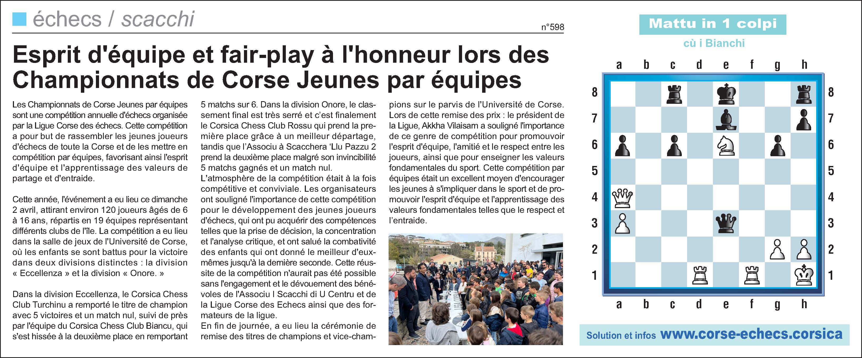 Corse-Matin du 9 avril 2023