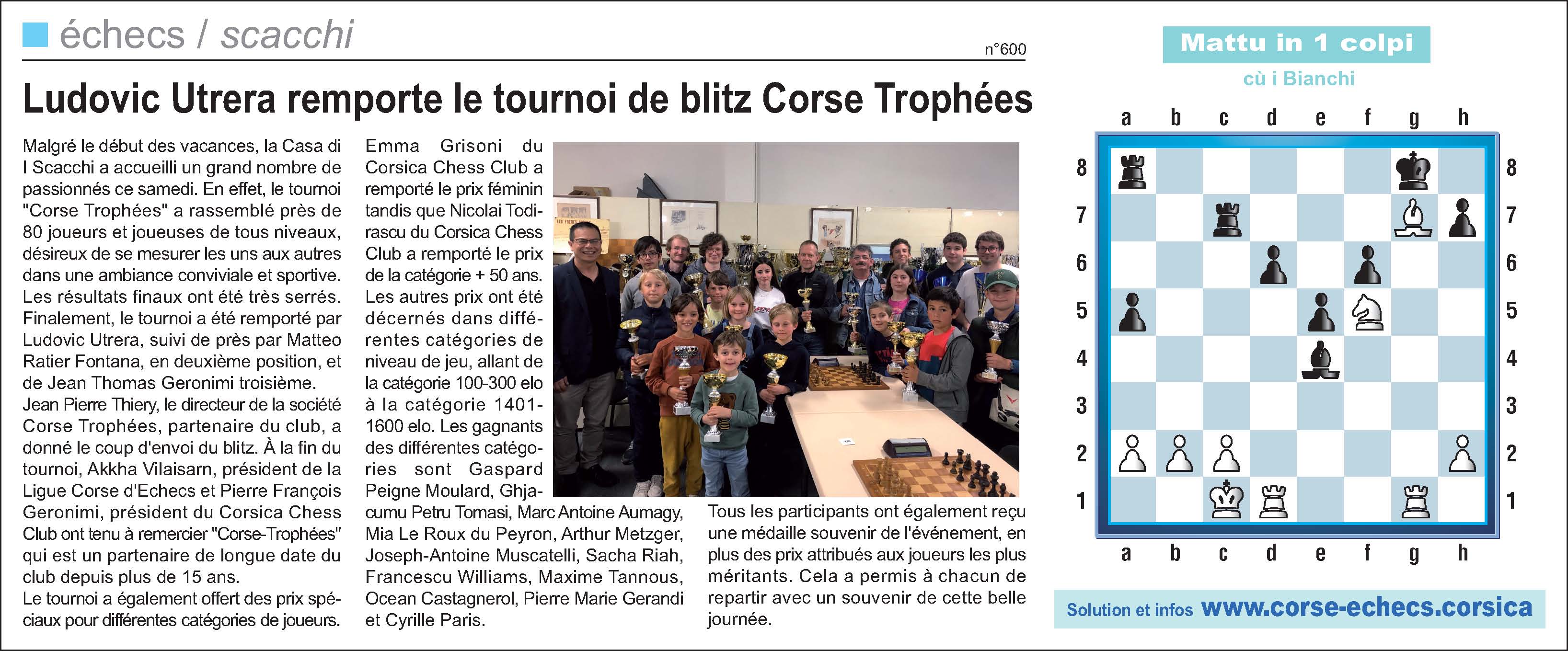 Corse-Matin du 23 avril 2023