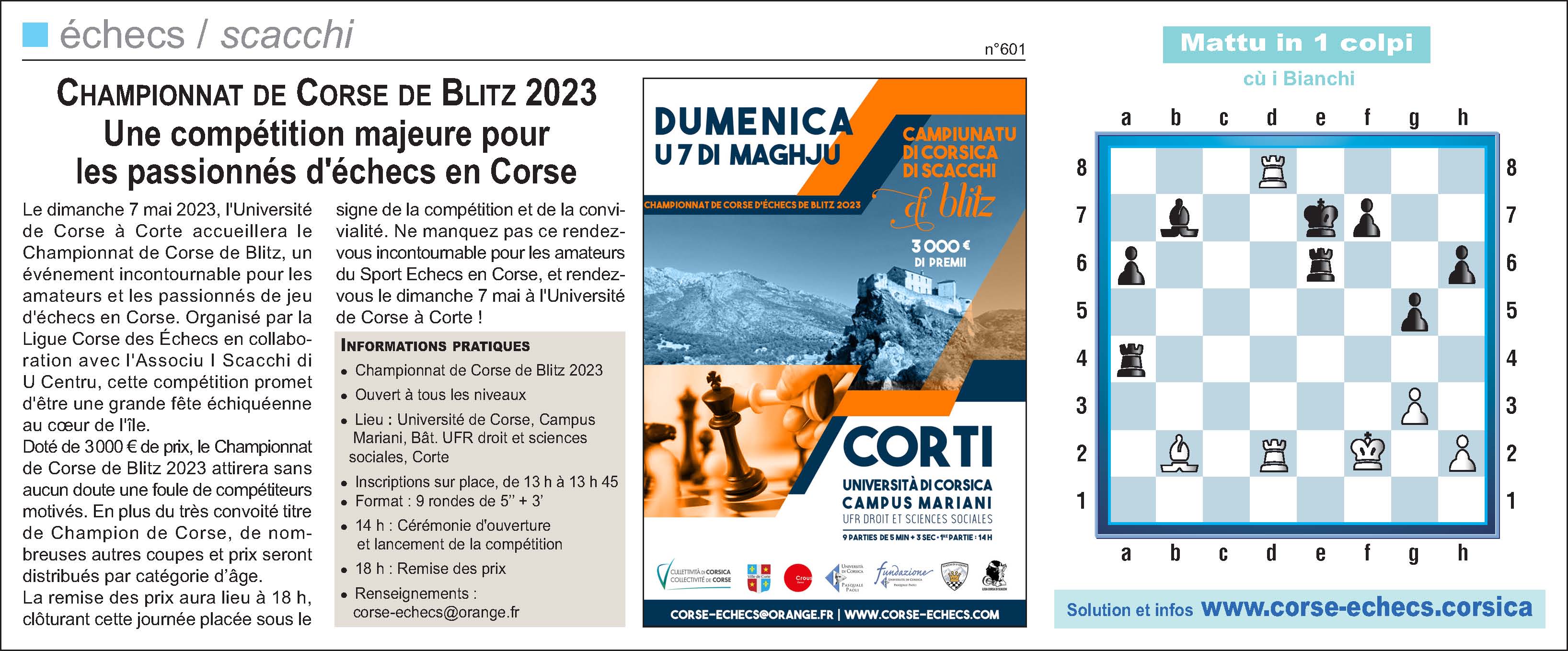 Corse-Matin du 30 avril 2023