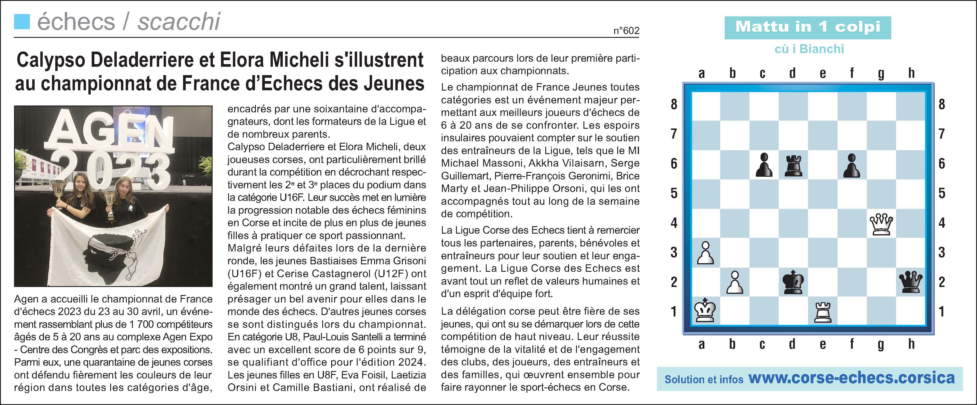 Corse-Matin du 7 mai 2023