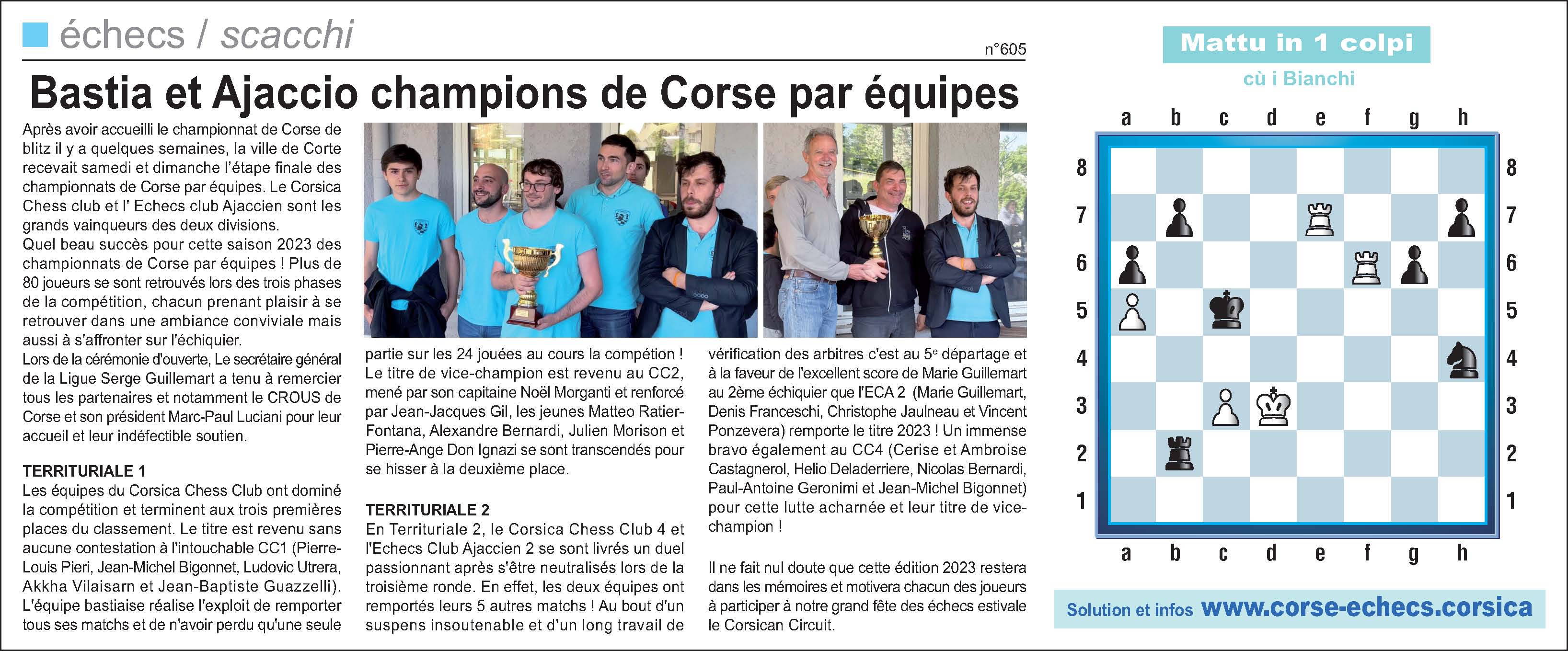 Corse-Matin du 28 mai 2023