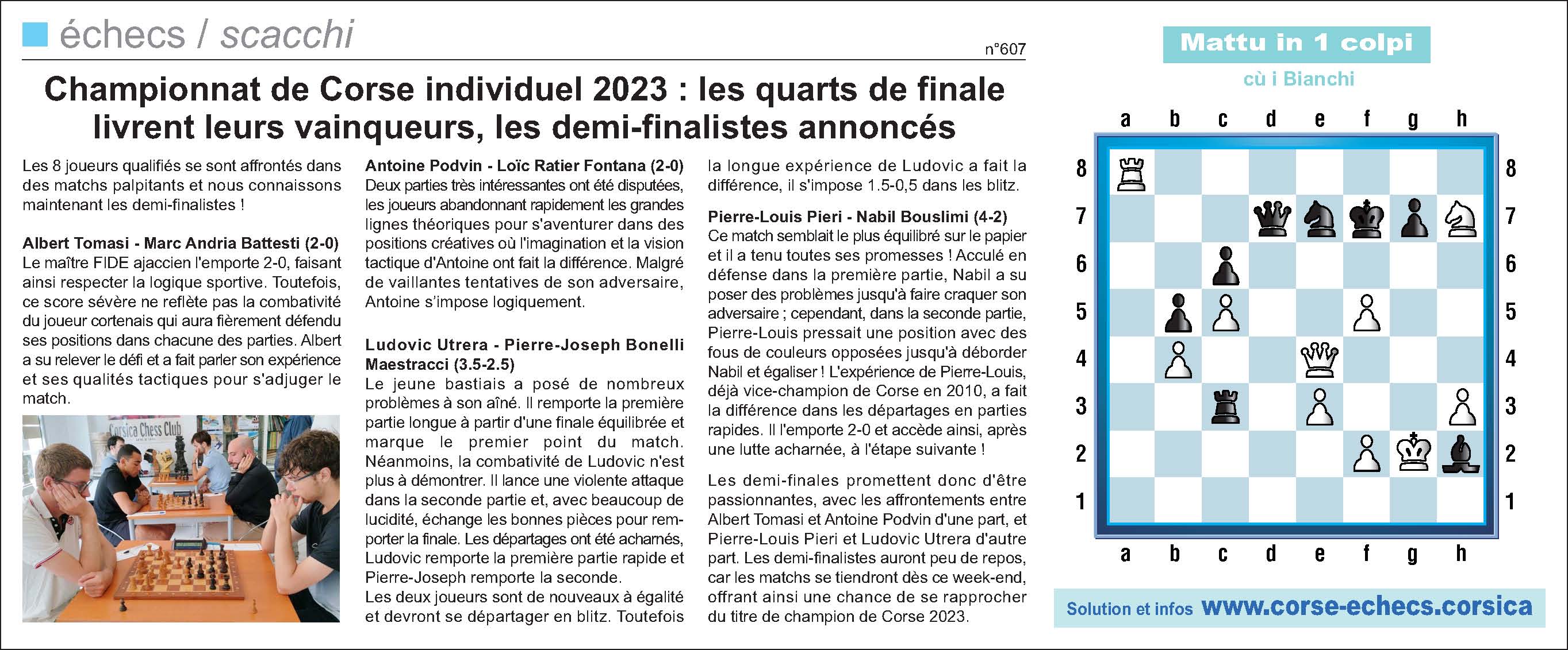 Corse-Matin du 11 juin 2023