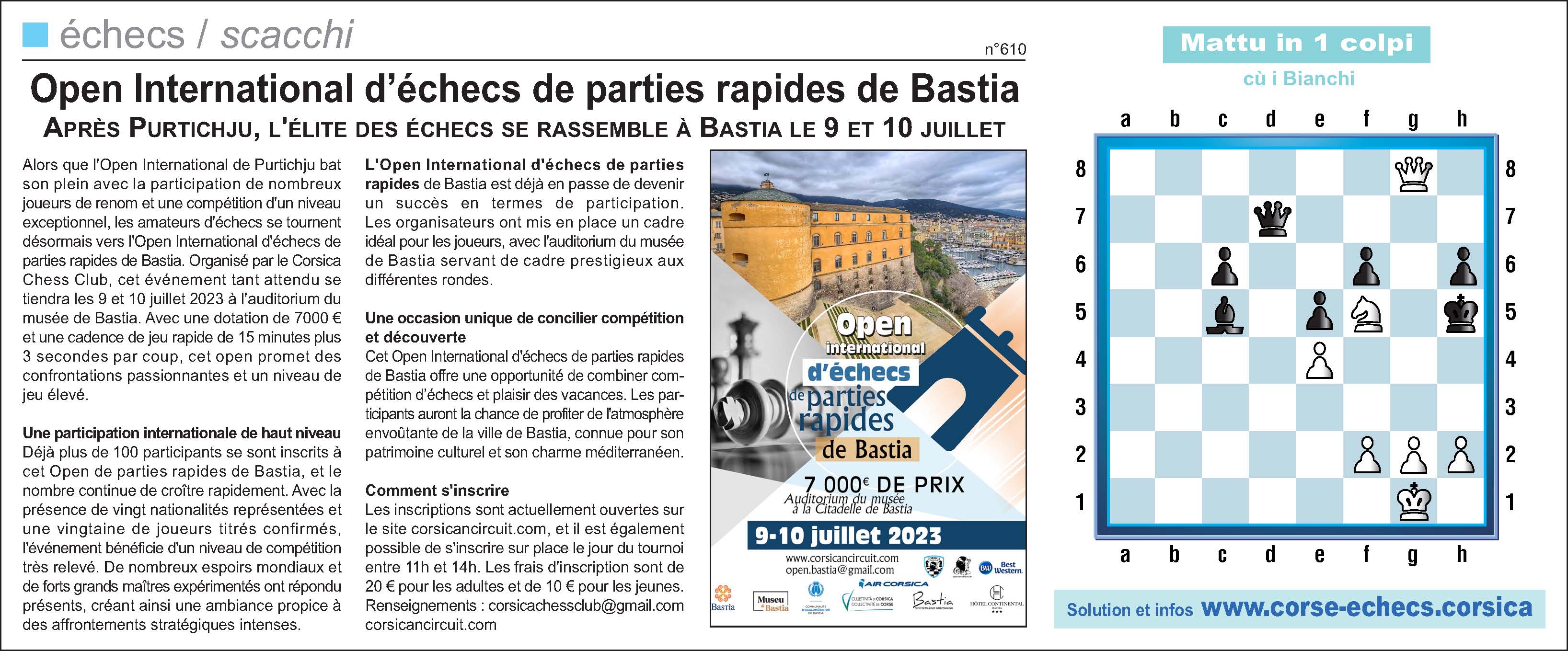 Corse-Matin du 2 juillet 2023
