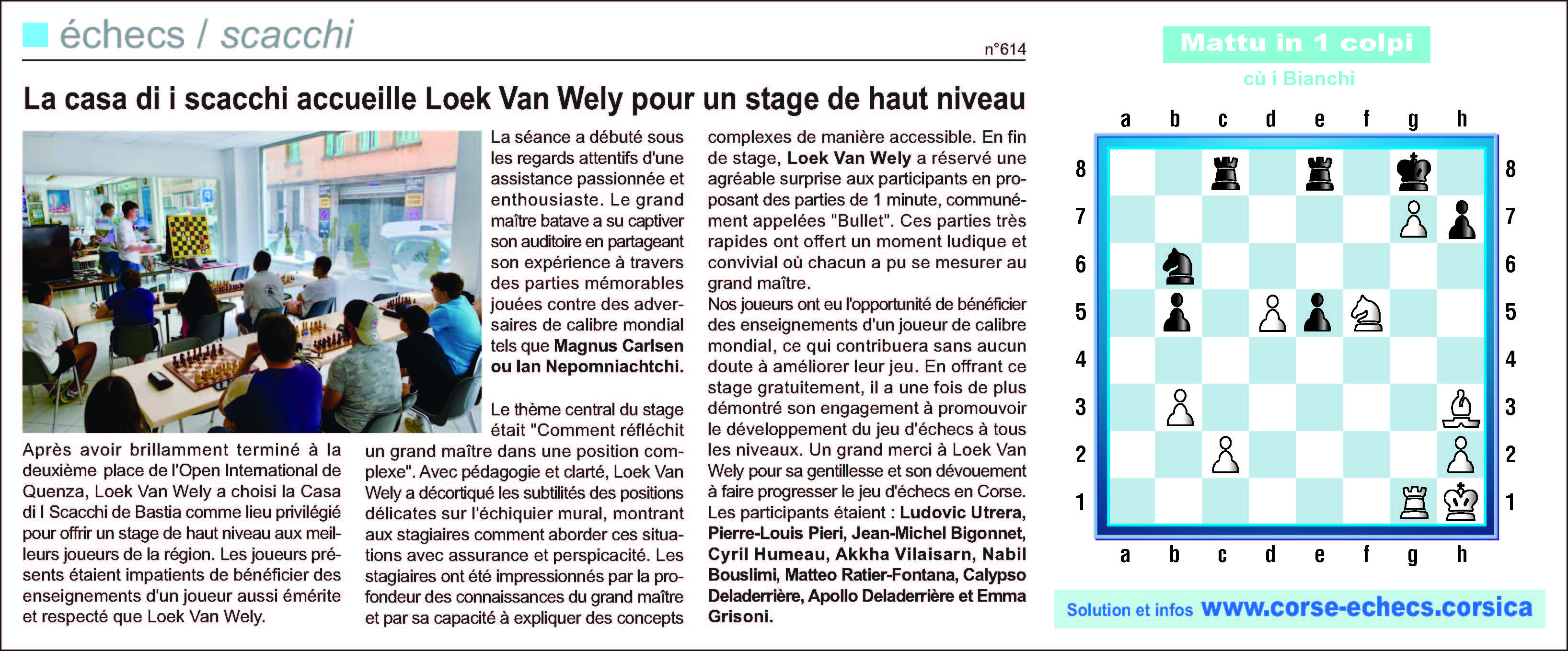 Corse-Matin du 30 juillet 2023