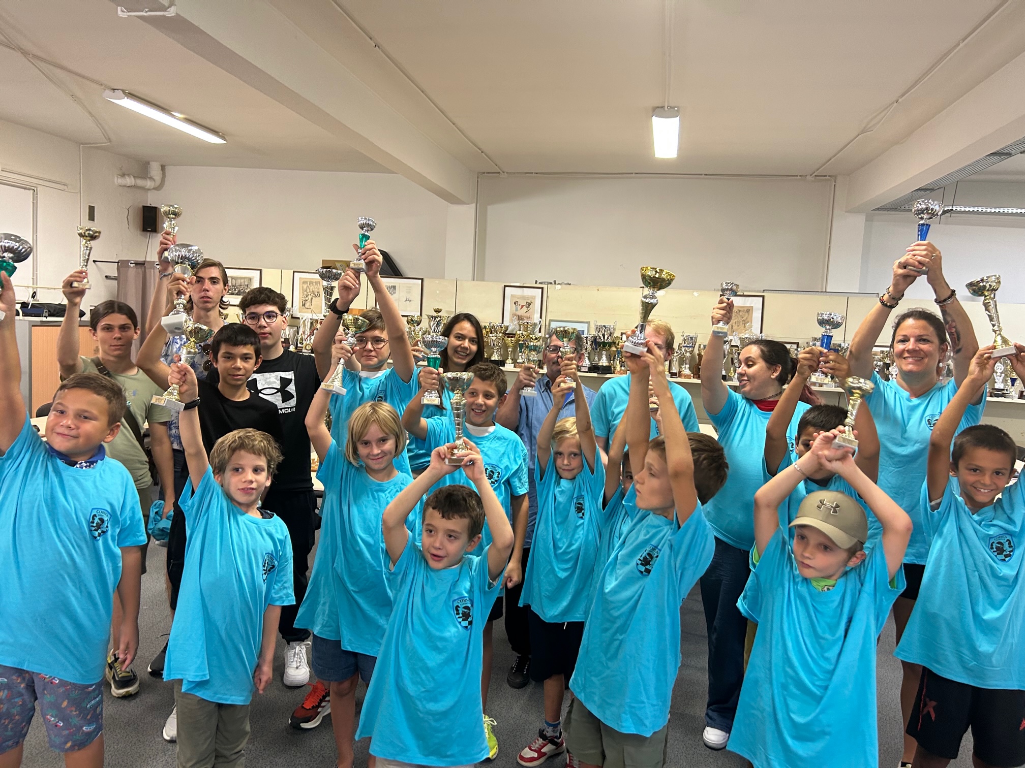 Apollo Deladerriere remporte le 1er blitz de la saison du Corsica Chess Club 