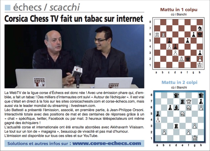 Corse-Matin du 1er Mars 2015
