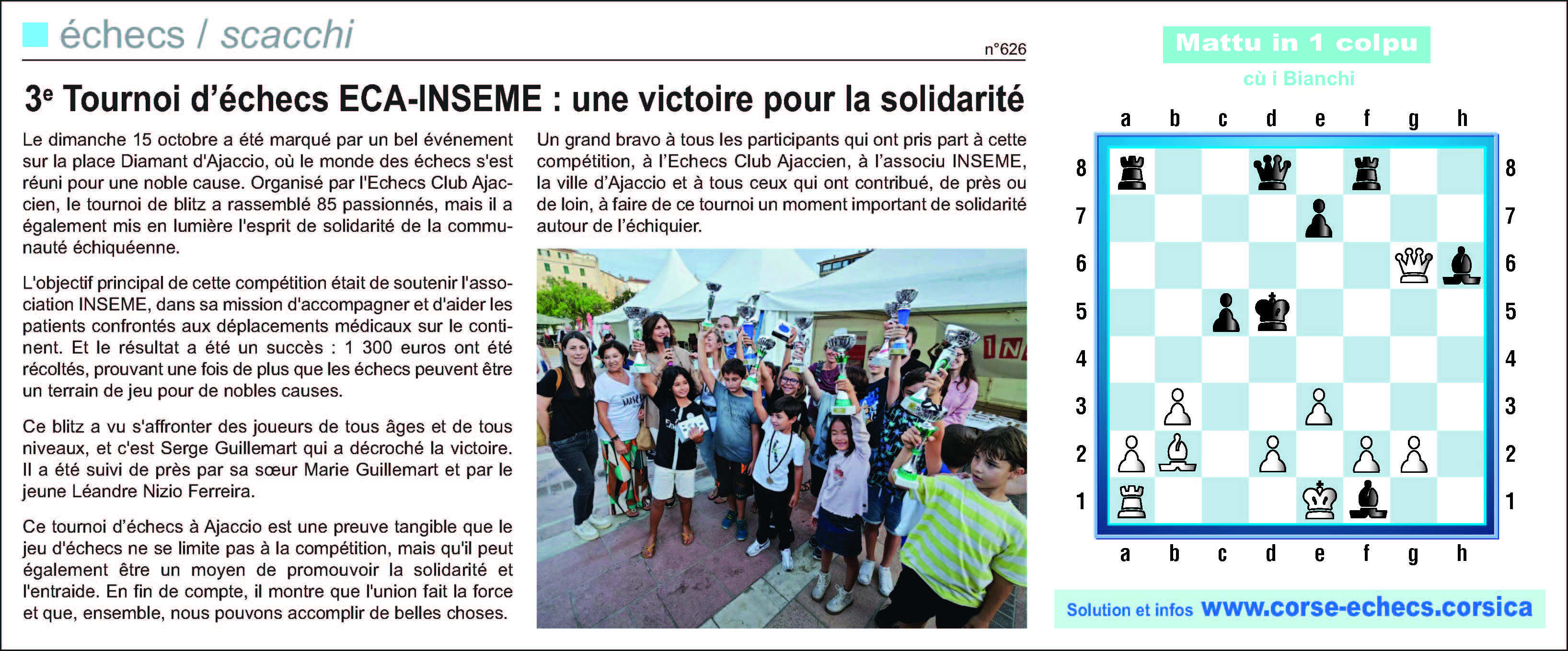 Corse-Matin du 22 octobre 2023