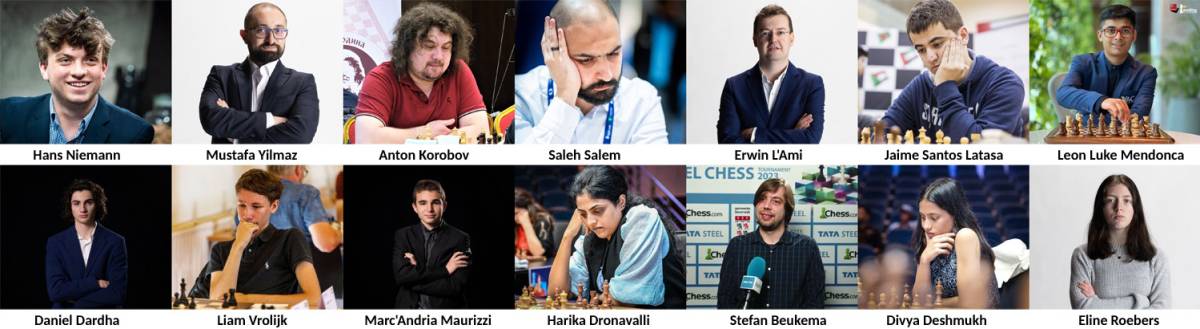 Marc'Andria Maurizzi au Tata Steel Chess 2024