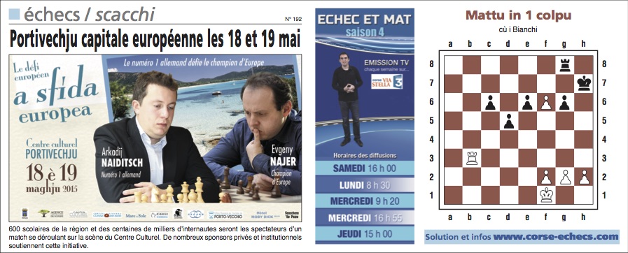 Corse-Matin du 17 mai 2015