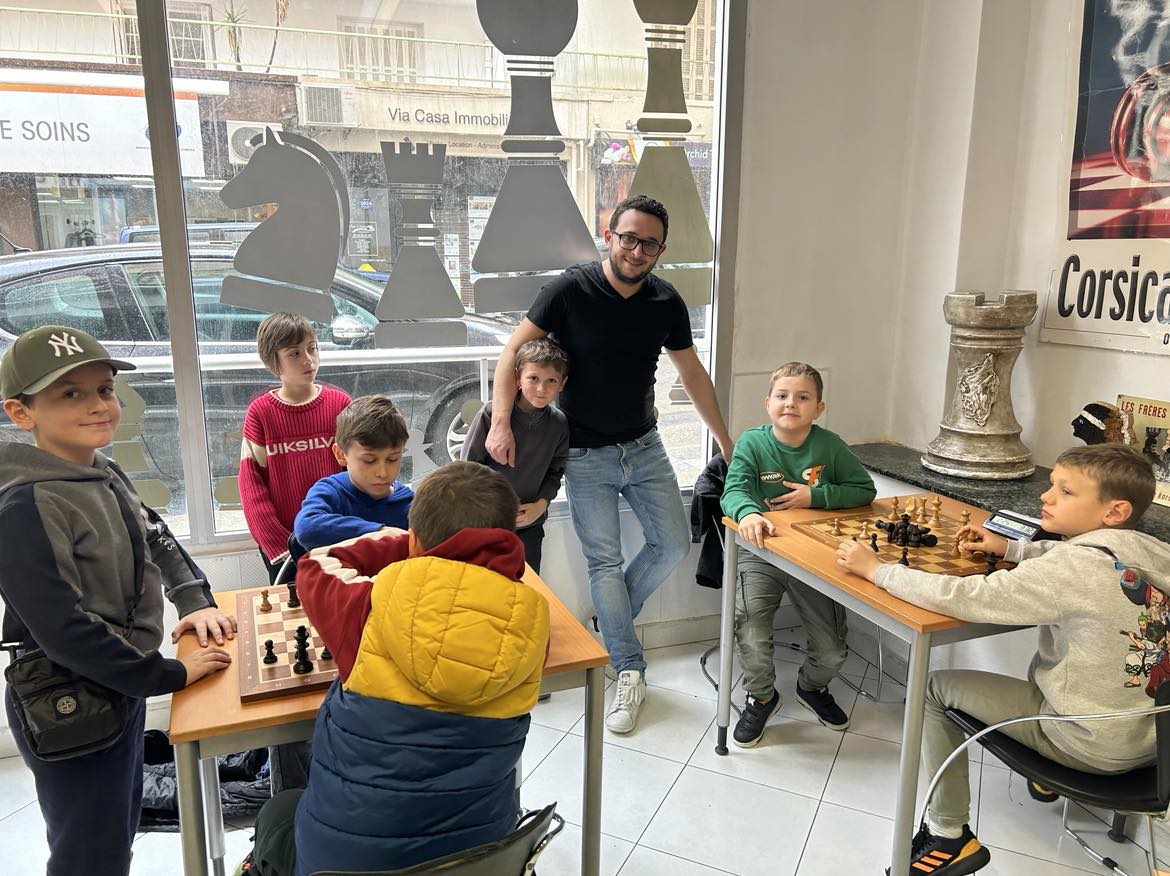 Une belle semaine d'animation échiquéenne au Corsica Chess Club Une belle semaine d'animation échiquéenne au Corsica Chess Club