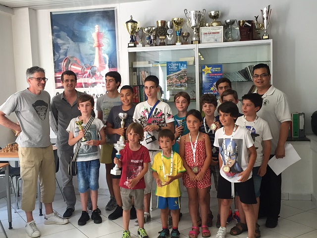 Nabil Bouslimi remporte le blitz du Corsica Chess Club