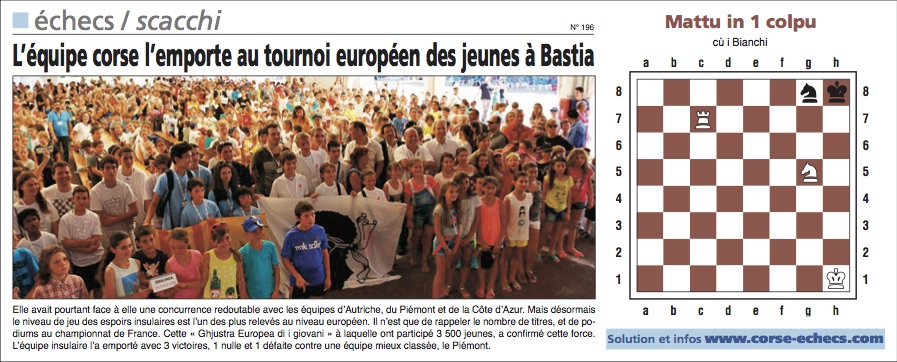 Corse-Matin du 14 juin 2015