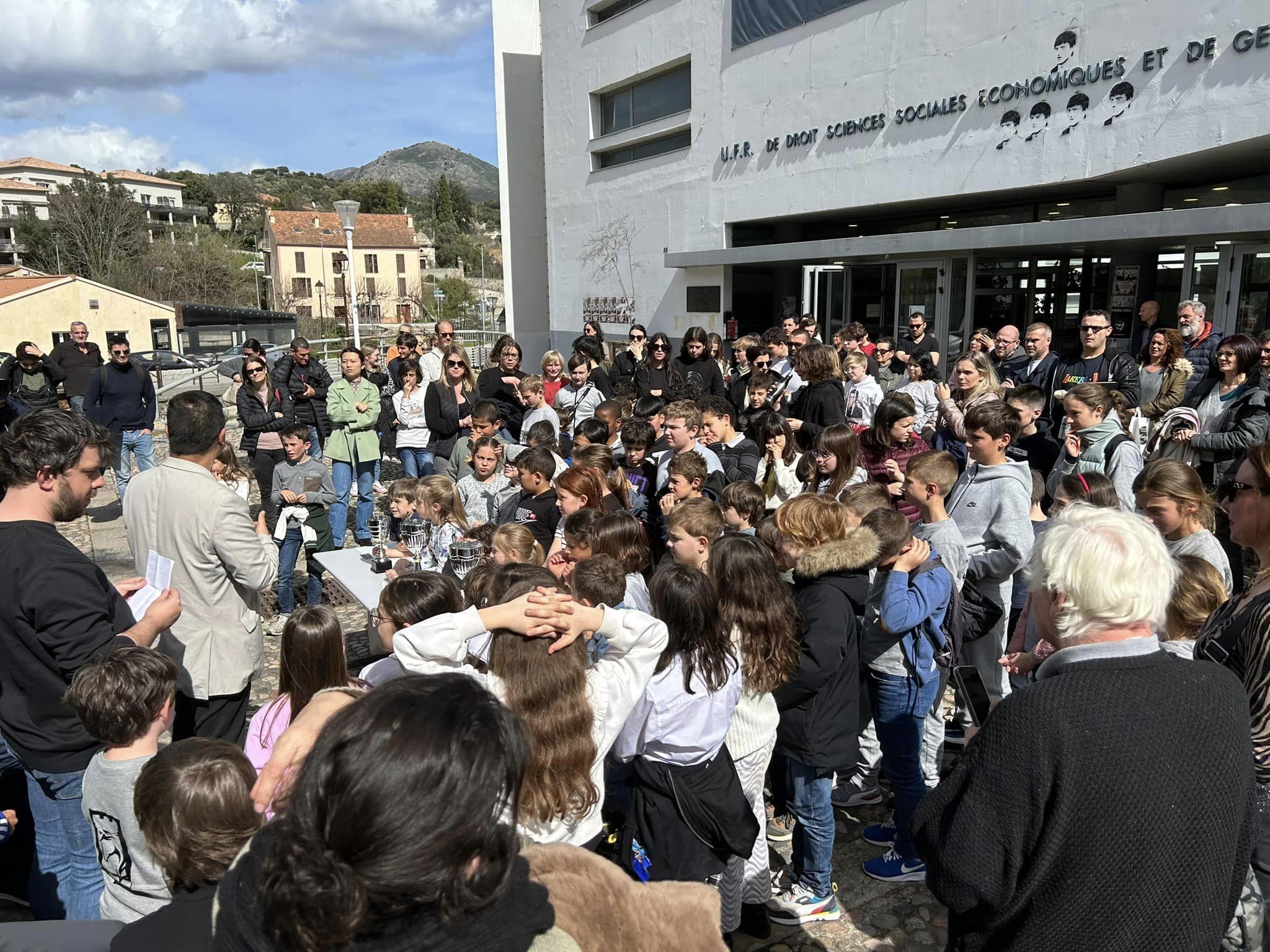 Esprit d'équipe aux championnats de Corse jeune !