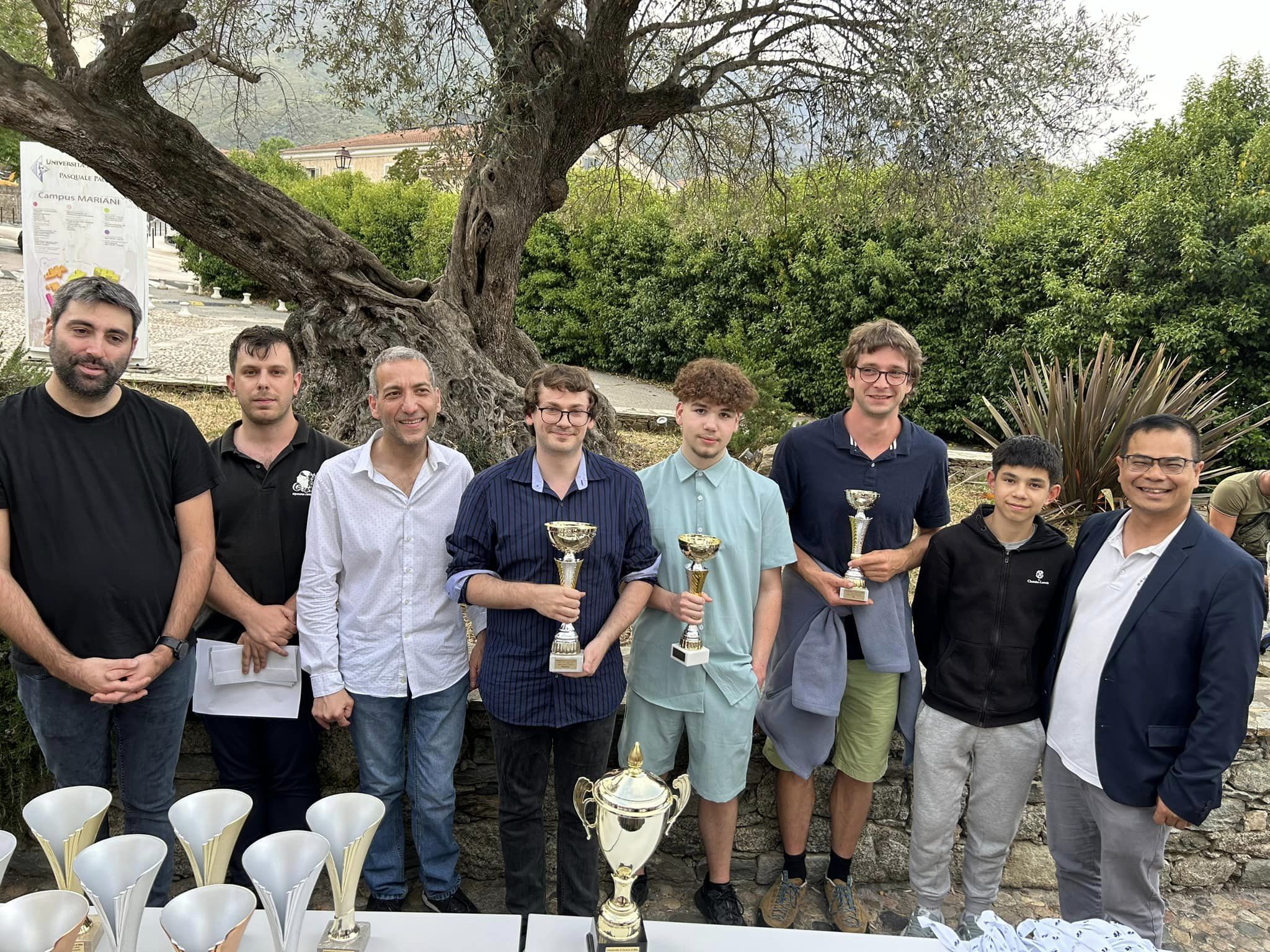 Grand succès du championnat de Corse de blitz !