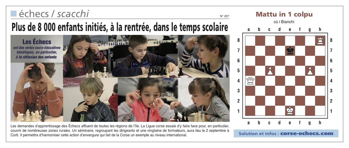 Corse-Matin du 30 Août 2015