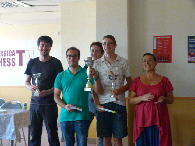 Le Maître International Pierluigi Piscopo remporte le semi rapide d'Aiacciu Le Maître International Pierluigi Piscopo remporte le semi rapide d'Aiacciu
