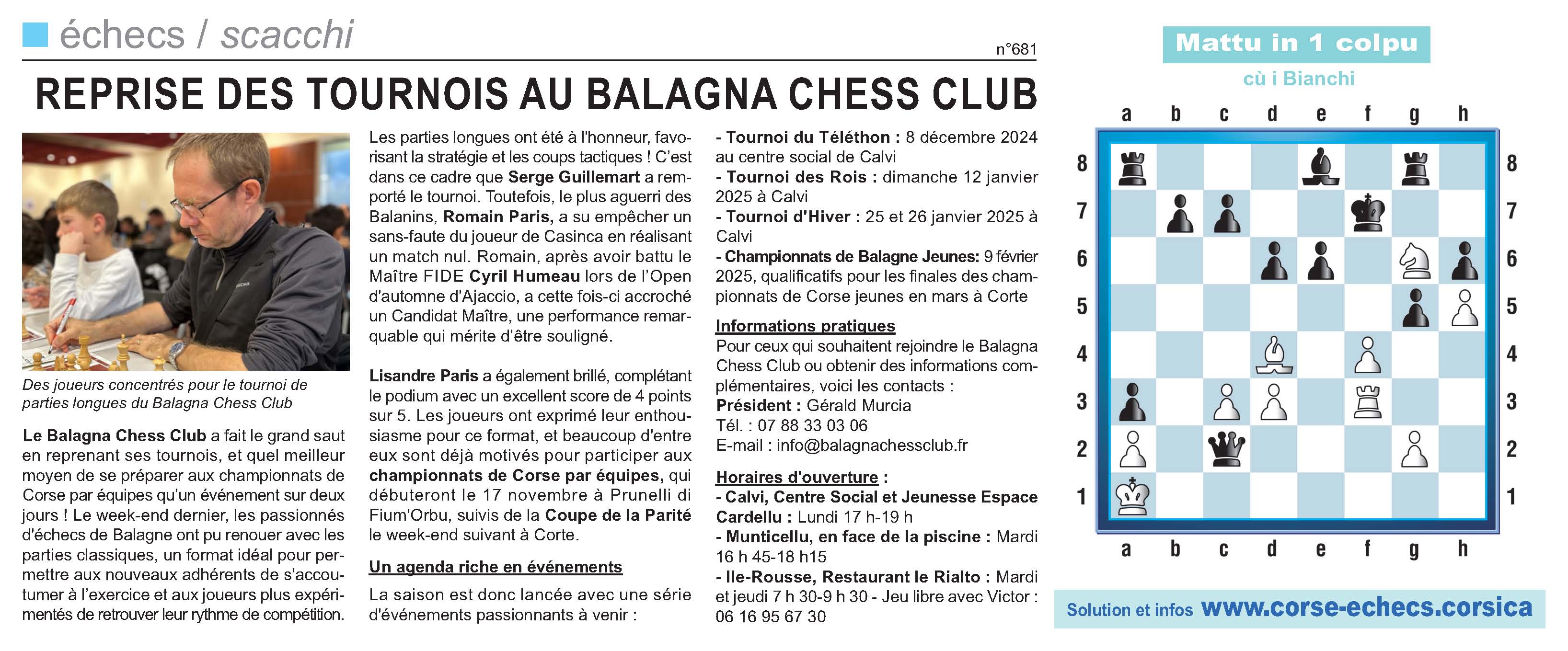 Corse-Matin du 10-11-2024