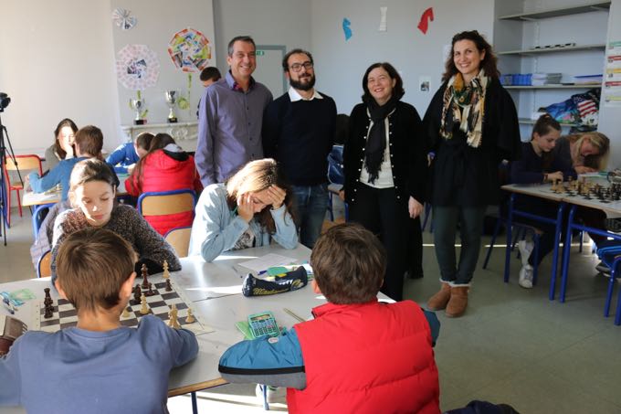 De gauche à droite, Frédéric Hernandez, Pierluigi Piscopo, Dominique Vincentelli, Marie-Paule Tomasi