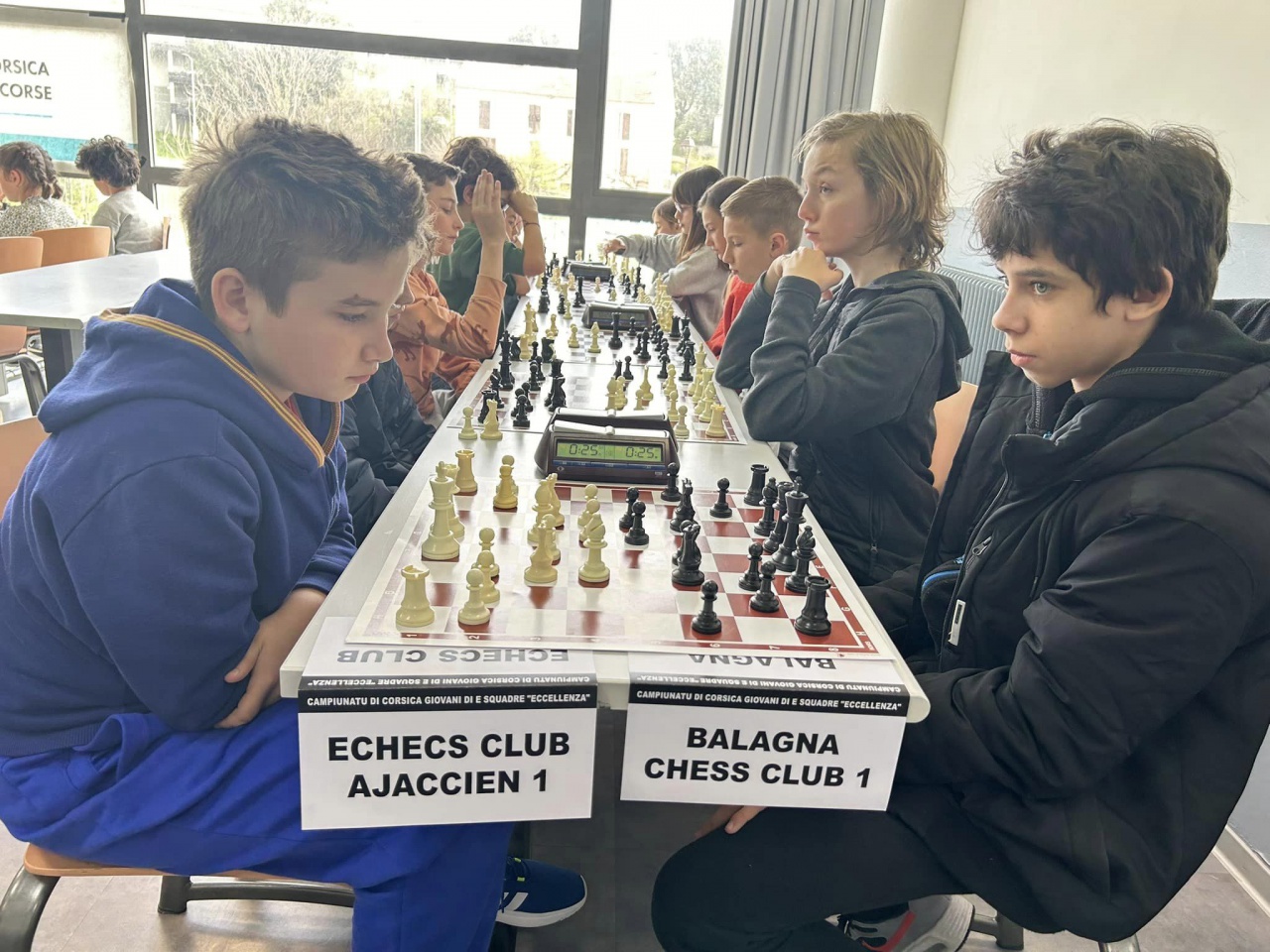 Championnat de Corse jeunes par équipes : mobilisation et esprit sportif au rendez-vous