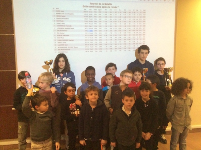 Jean Cardi remporte le blitz de "la galette des rois" du Balagna Chess Club