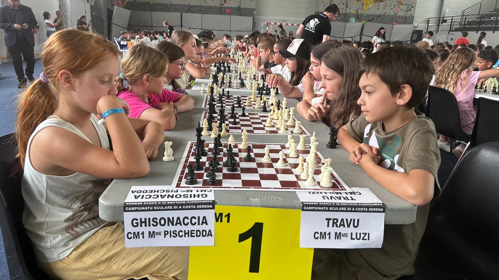 800 écoliers à Ghisonaccia pour une immense fête des échecs