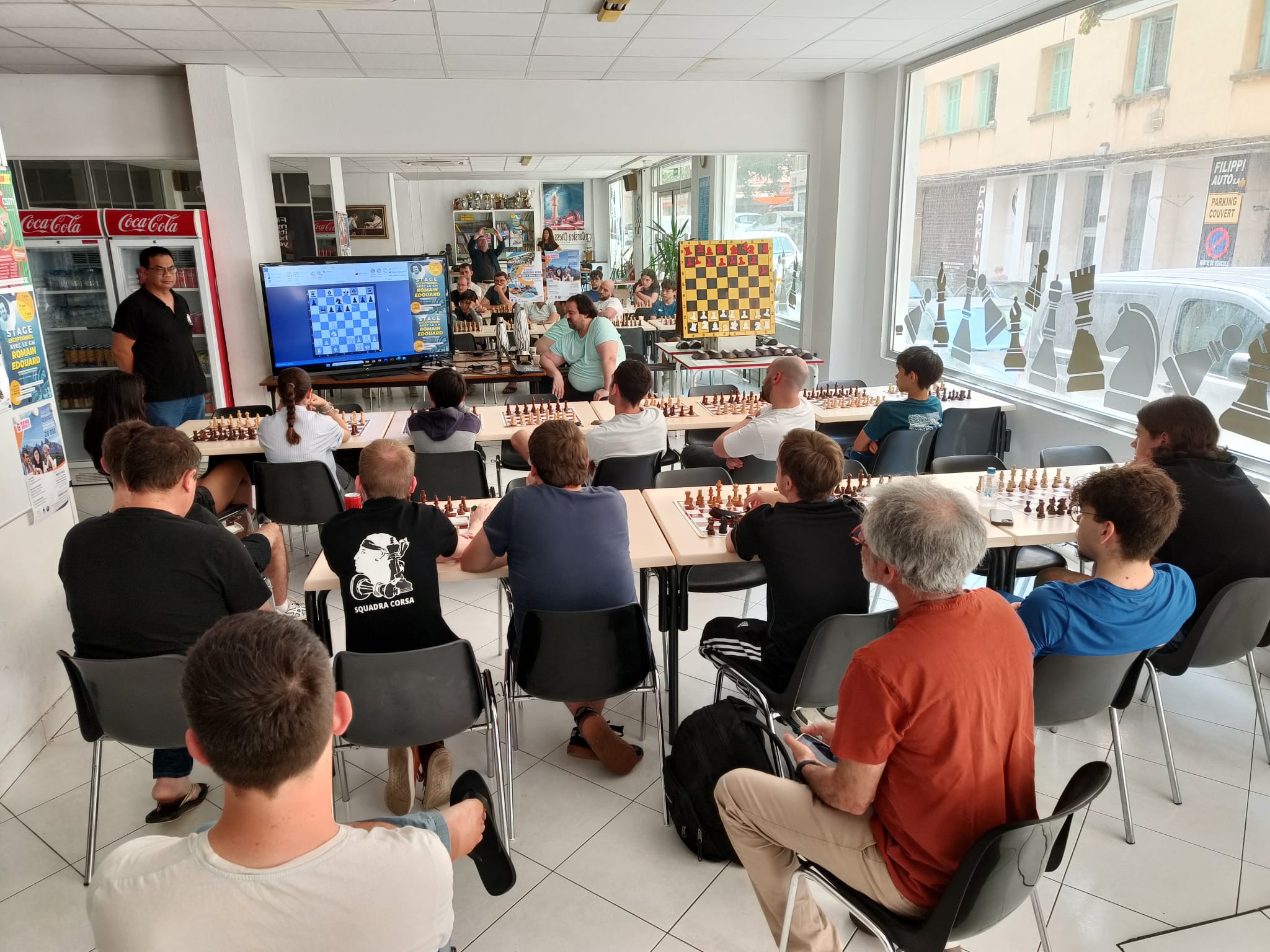 Stage de haut niveau à Bastia avec le grand maître Romain Édouard