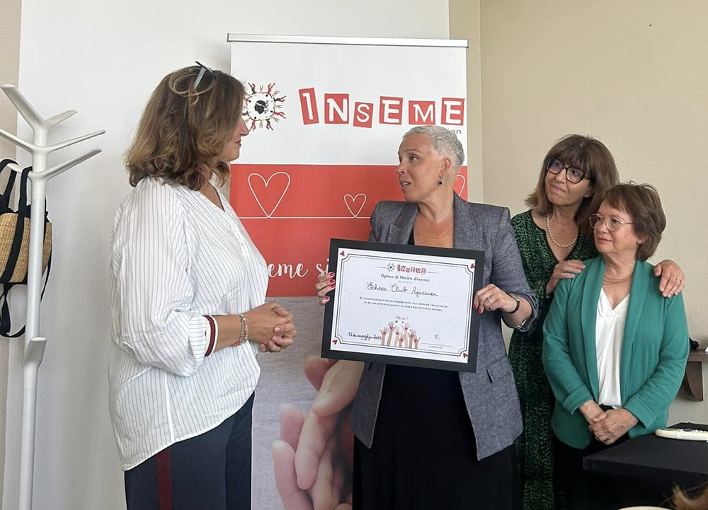 L'Échecs Club Ajaccien mis à l'honneur par l'association Inseme L'Échecs Club Ajaccien mis à l'honneur par l'association Inseme