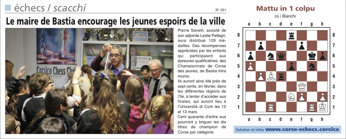 Corse-Matin du 14 février 2016