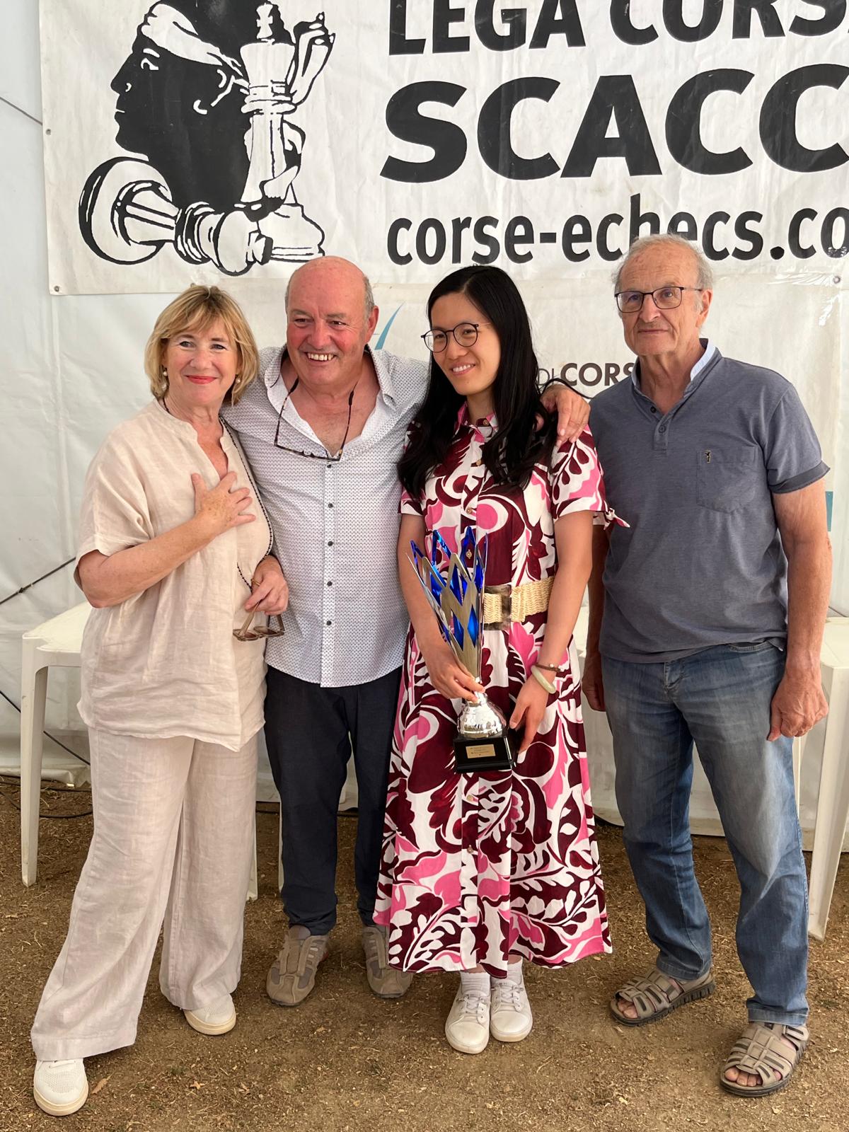 Hou Yifan illumine le 14e Open International de Quenza