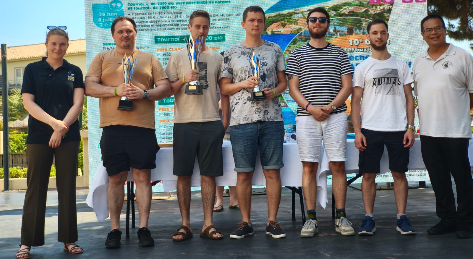 Vladyslav Larkin remporte la 10e édition de l'Open international Marina viva !