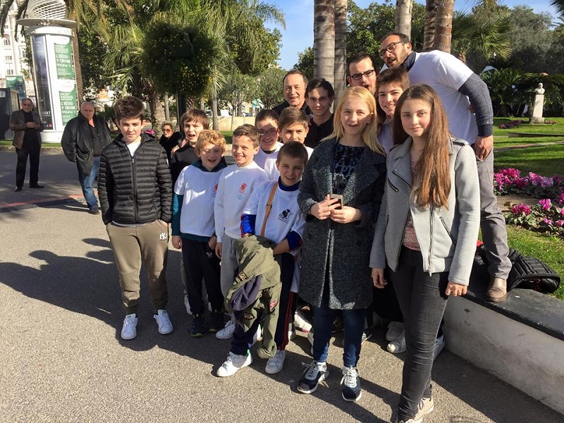 Les joueurs corses à Cannes