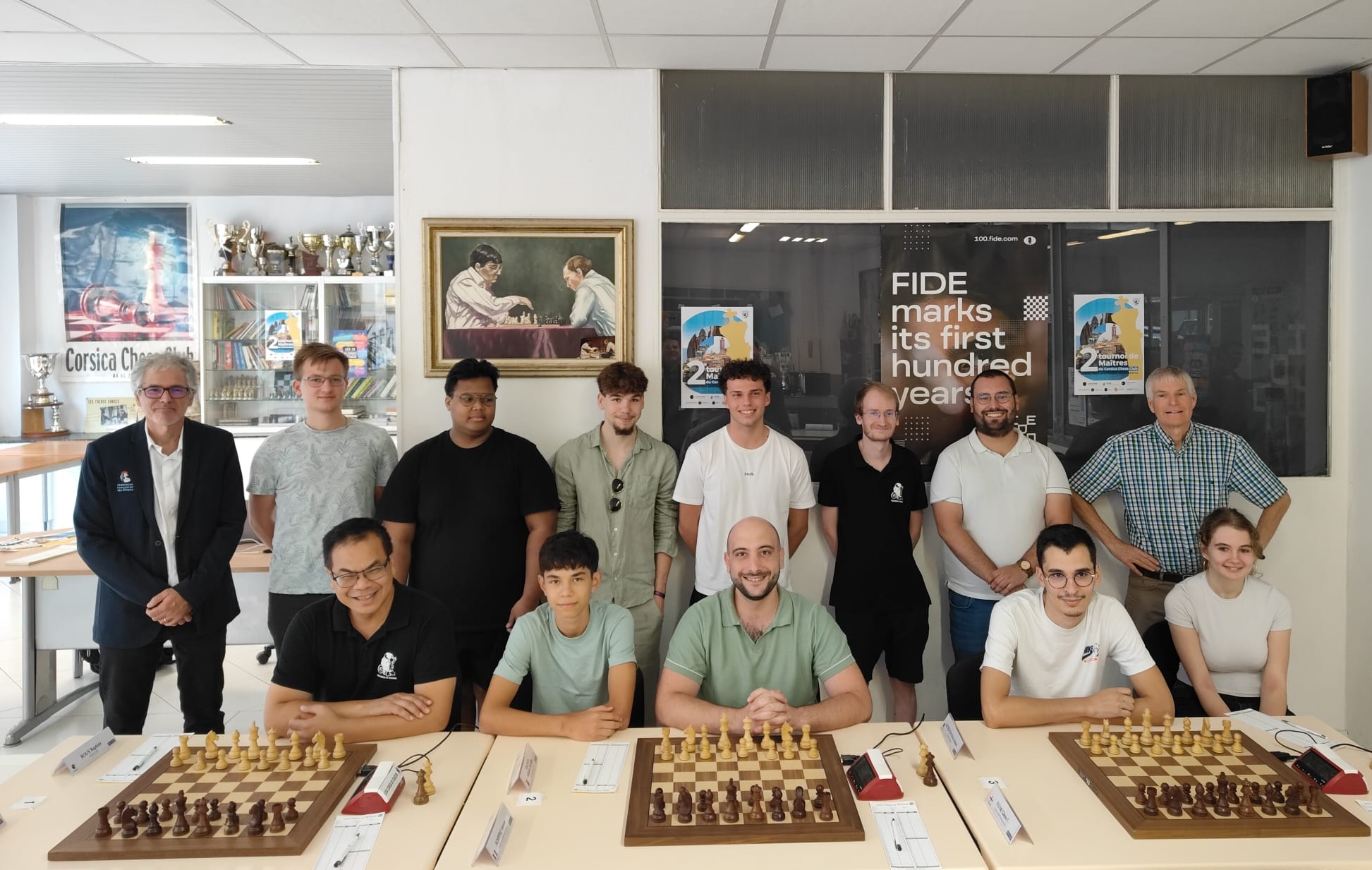  2ᵉ Tournoi de Maîtres du Corsica Chess Club, Glenn Flear seul en tête après 3 rondes