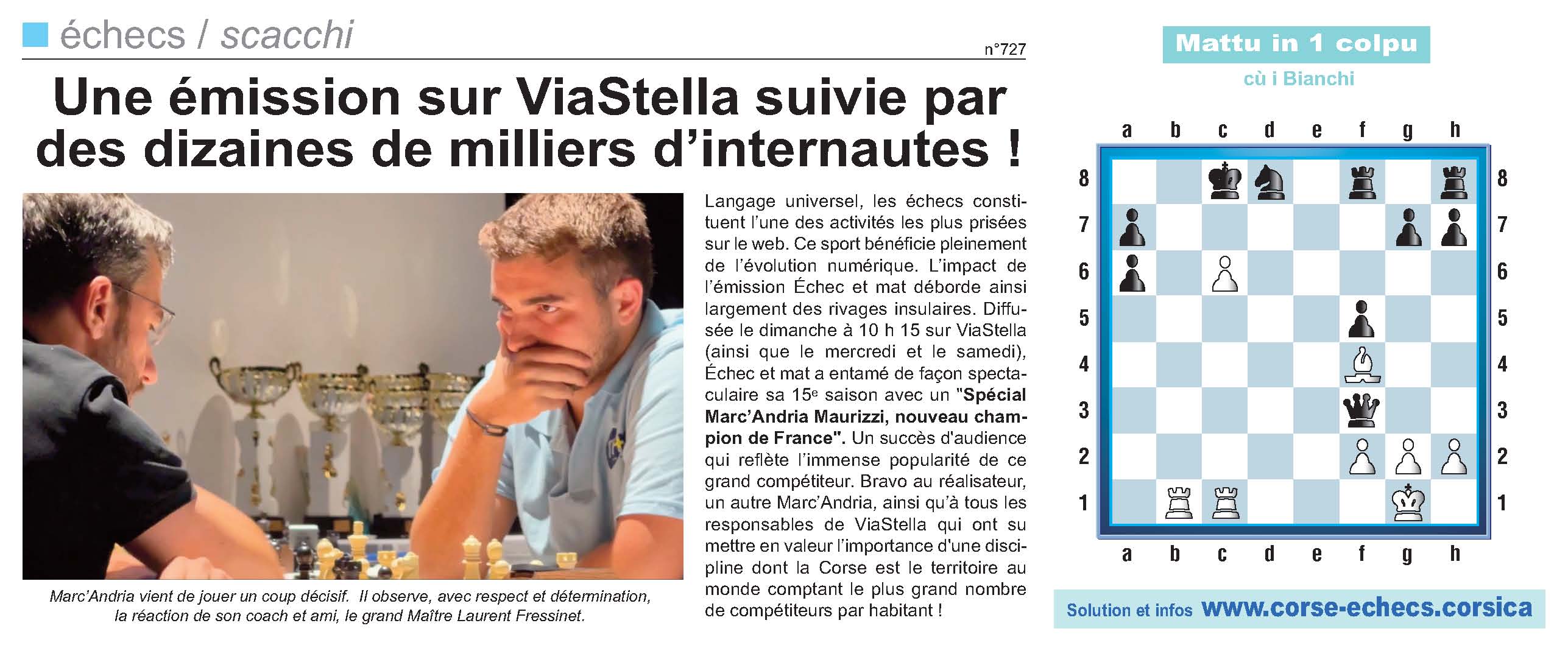 Corse-Matin du 28-09-2025