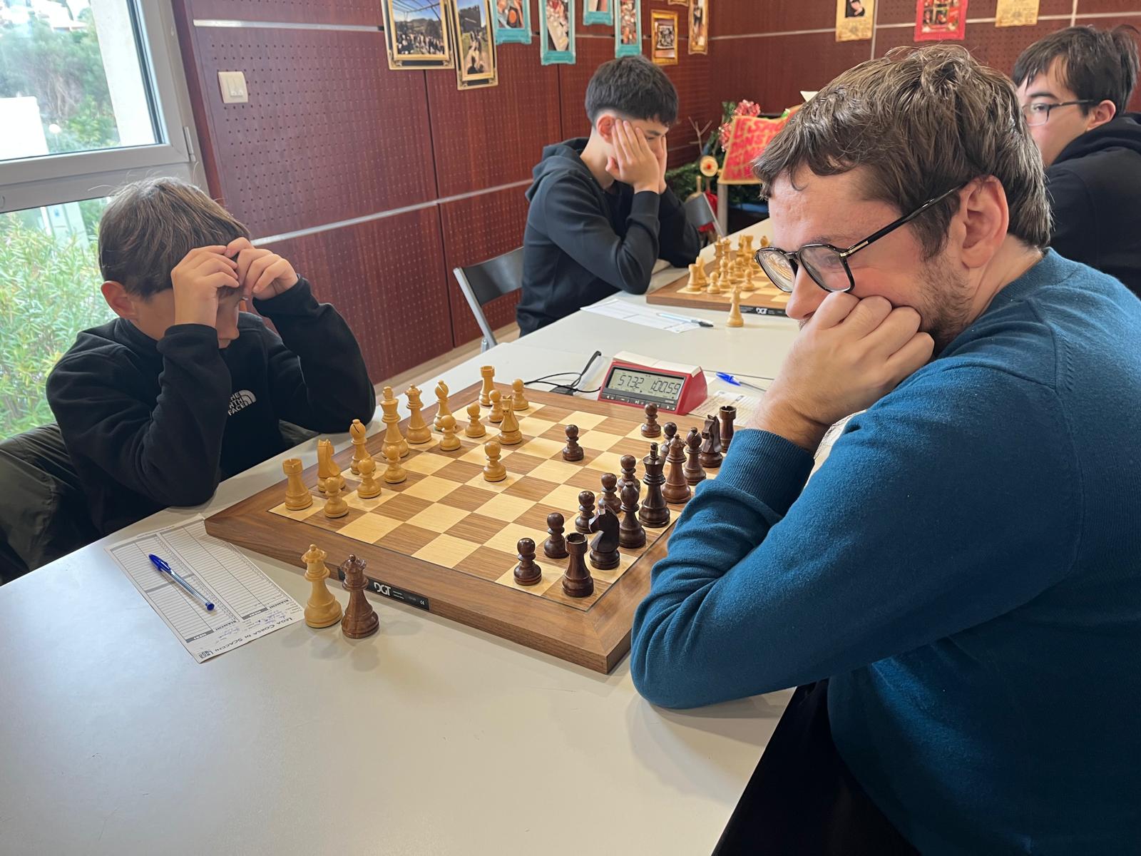 Ludovic Utrera impérial au 3ᵉ Open d’Hiver du Balagna Chess Club