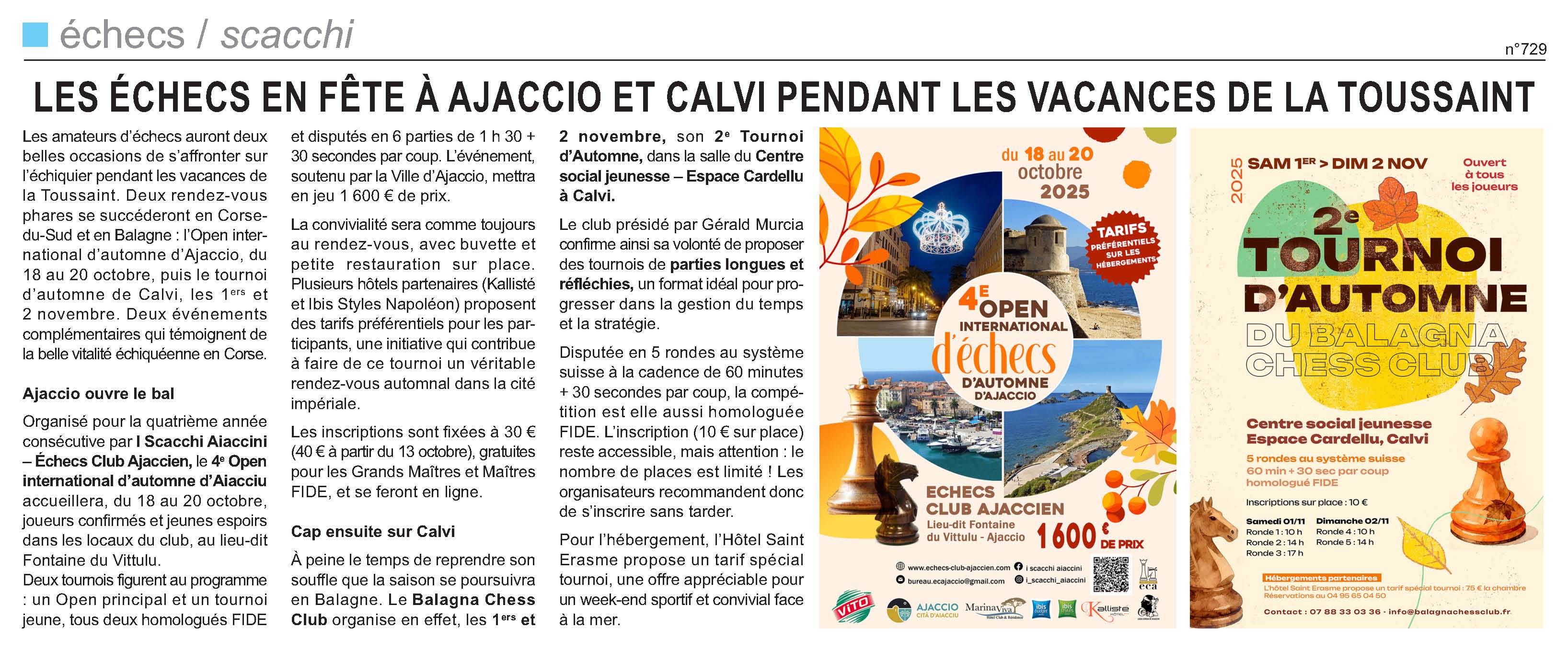 Corse-Matin du 12-10-2025