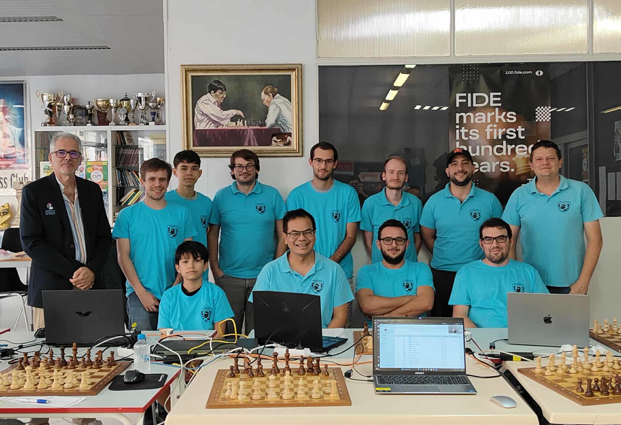 Le Corsica Chess Club signe un retour tonitruant en Nationale 3 : 7-0 face à Antibes