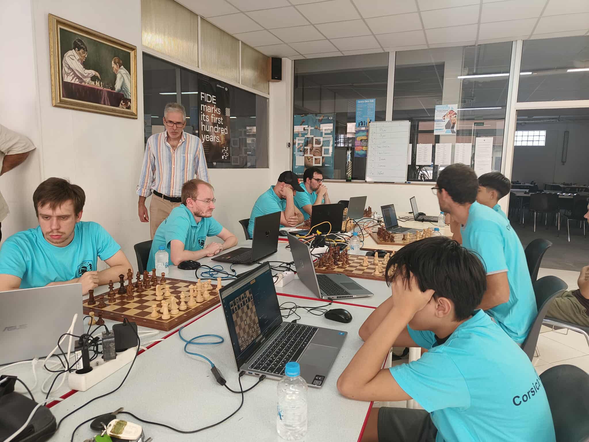 Le Corsica Chess Club signe un retour tonitruant en Nationale 3 : 7-0 face à Antibes