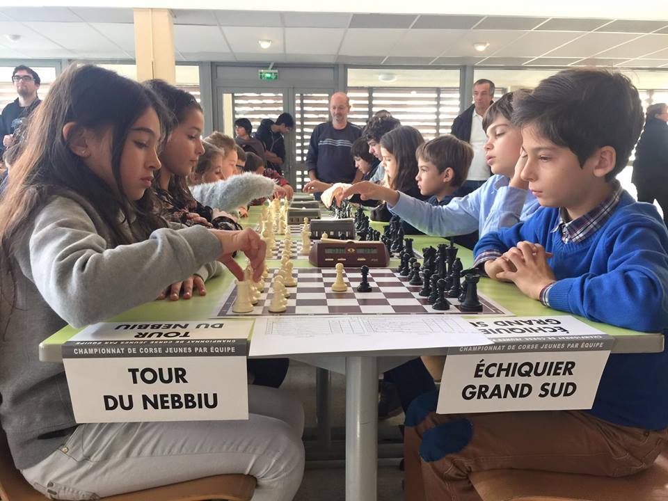 Carton plein bastiais aux championnats de Corse par équipes