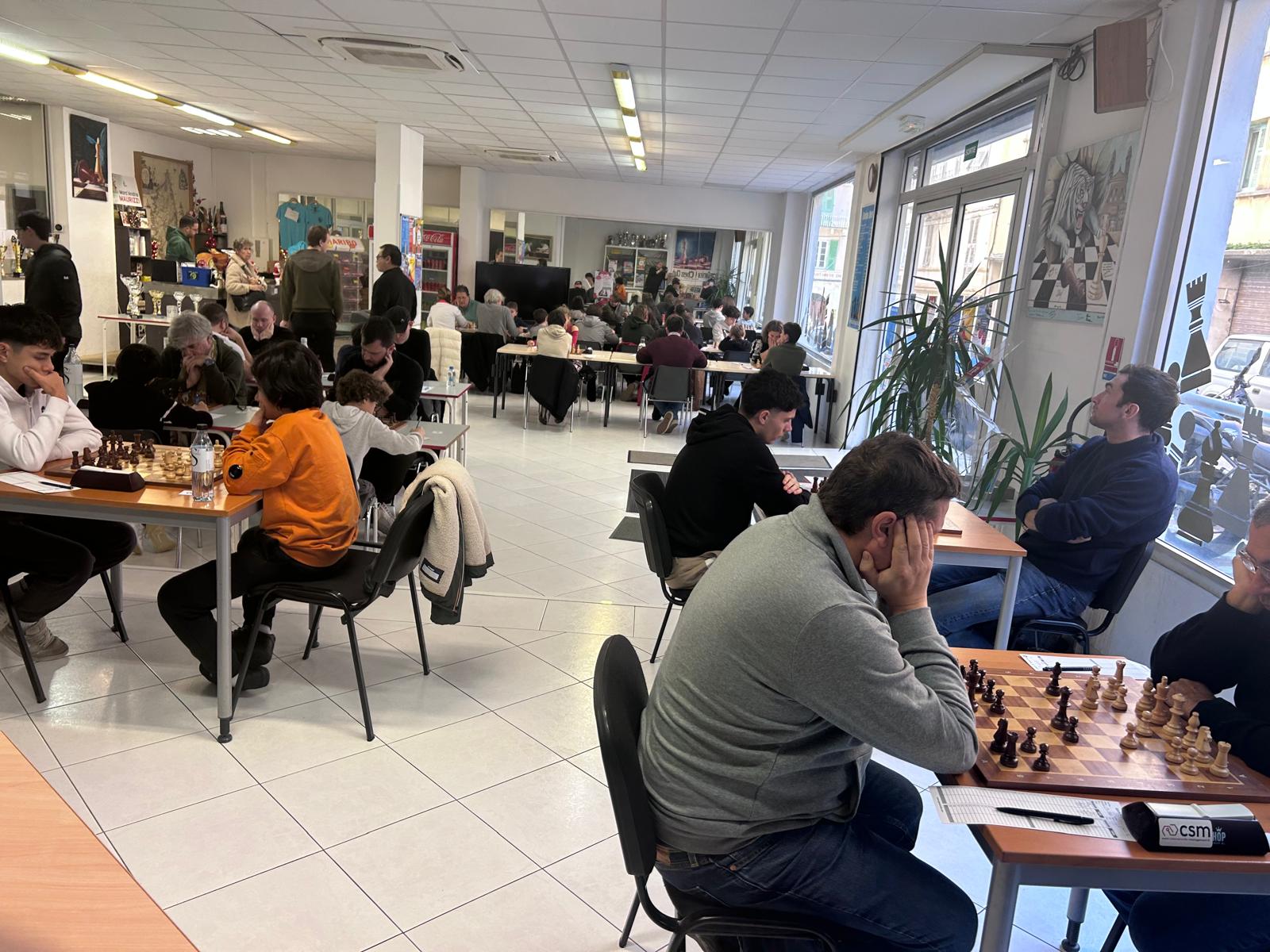 Lancement réussi pour l’Open de Noël du Corsica Chess Club 