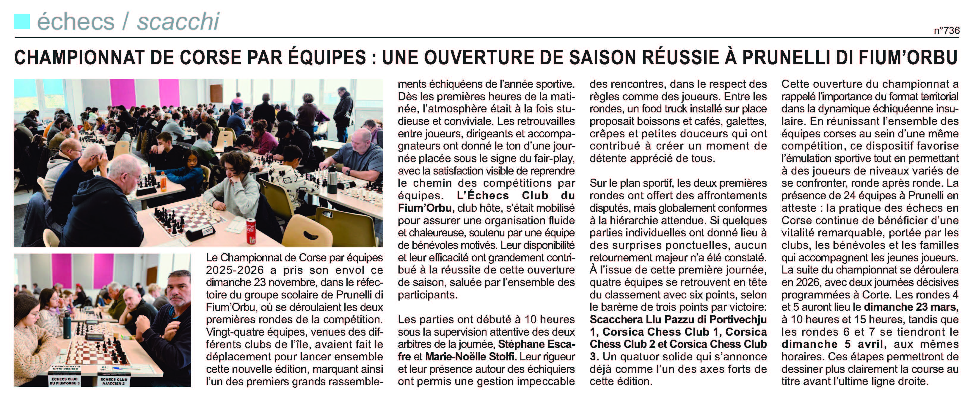 Corse-Matin du 30-11-2025