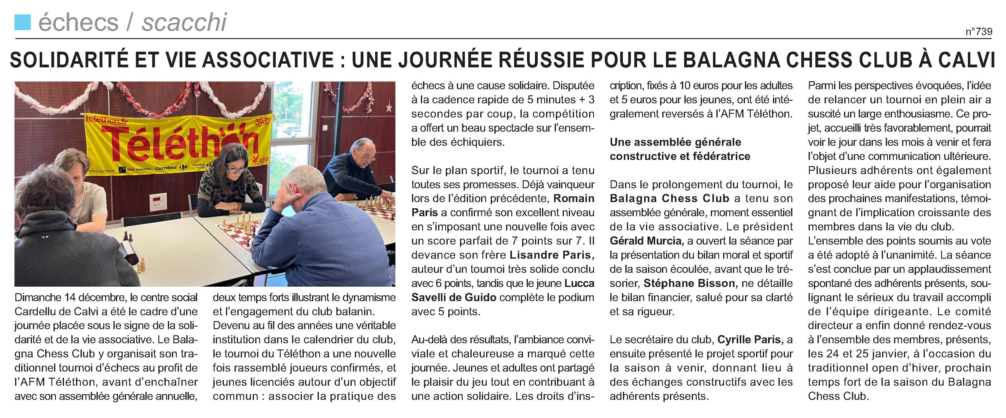 Corse-Matin du 21-12-2025