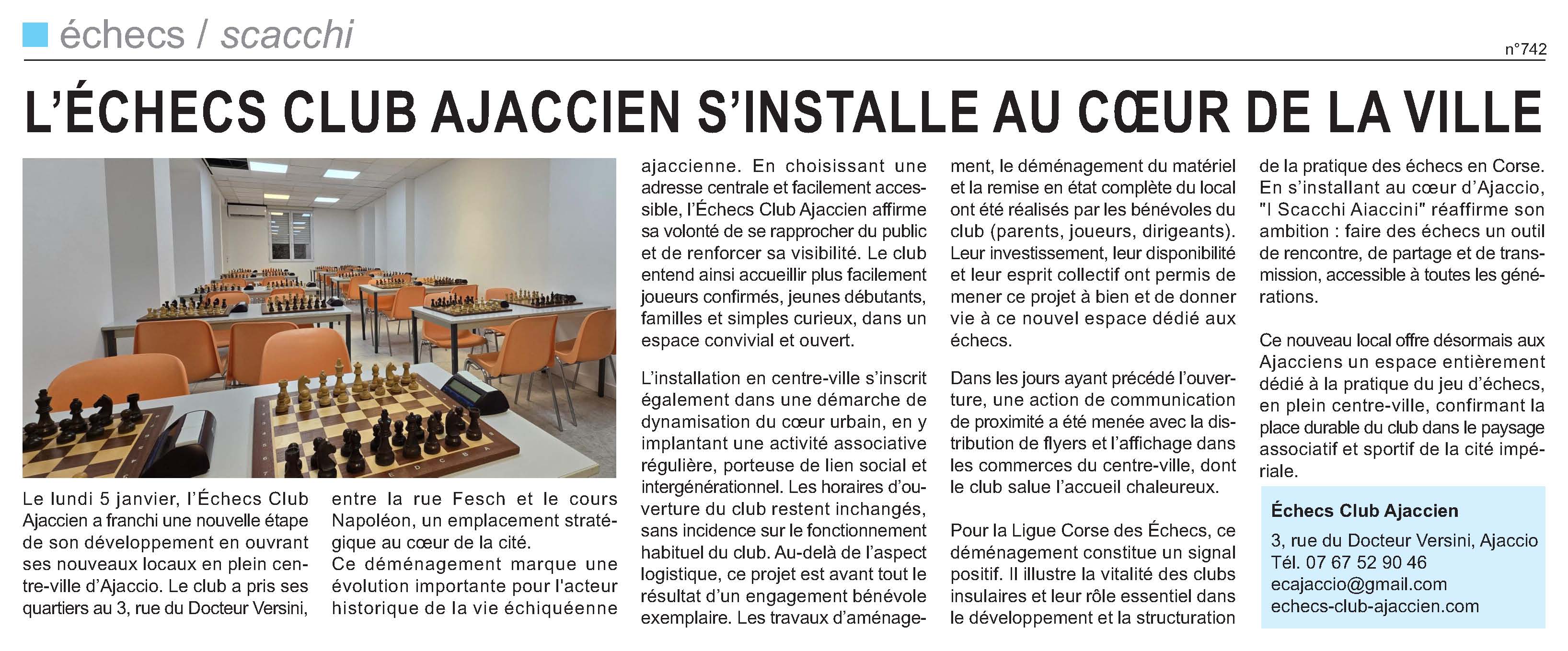 Corse-Matin du 11-01-26