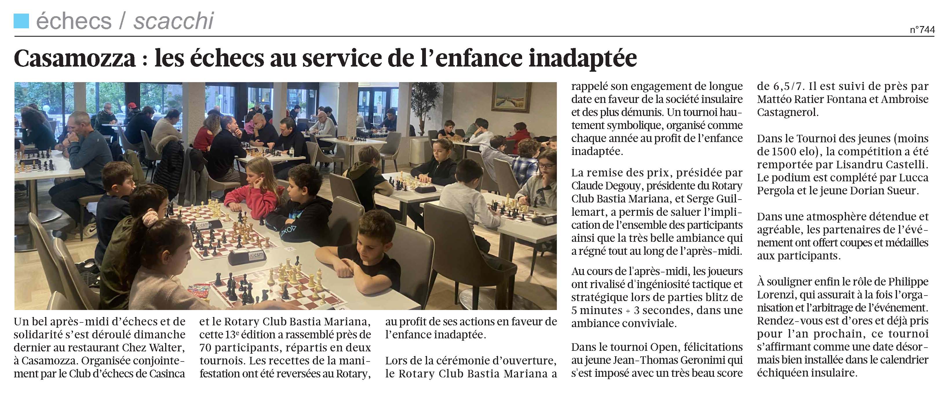 Corse-Matin du 25-01-26