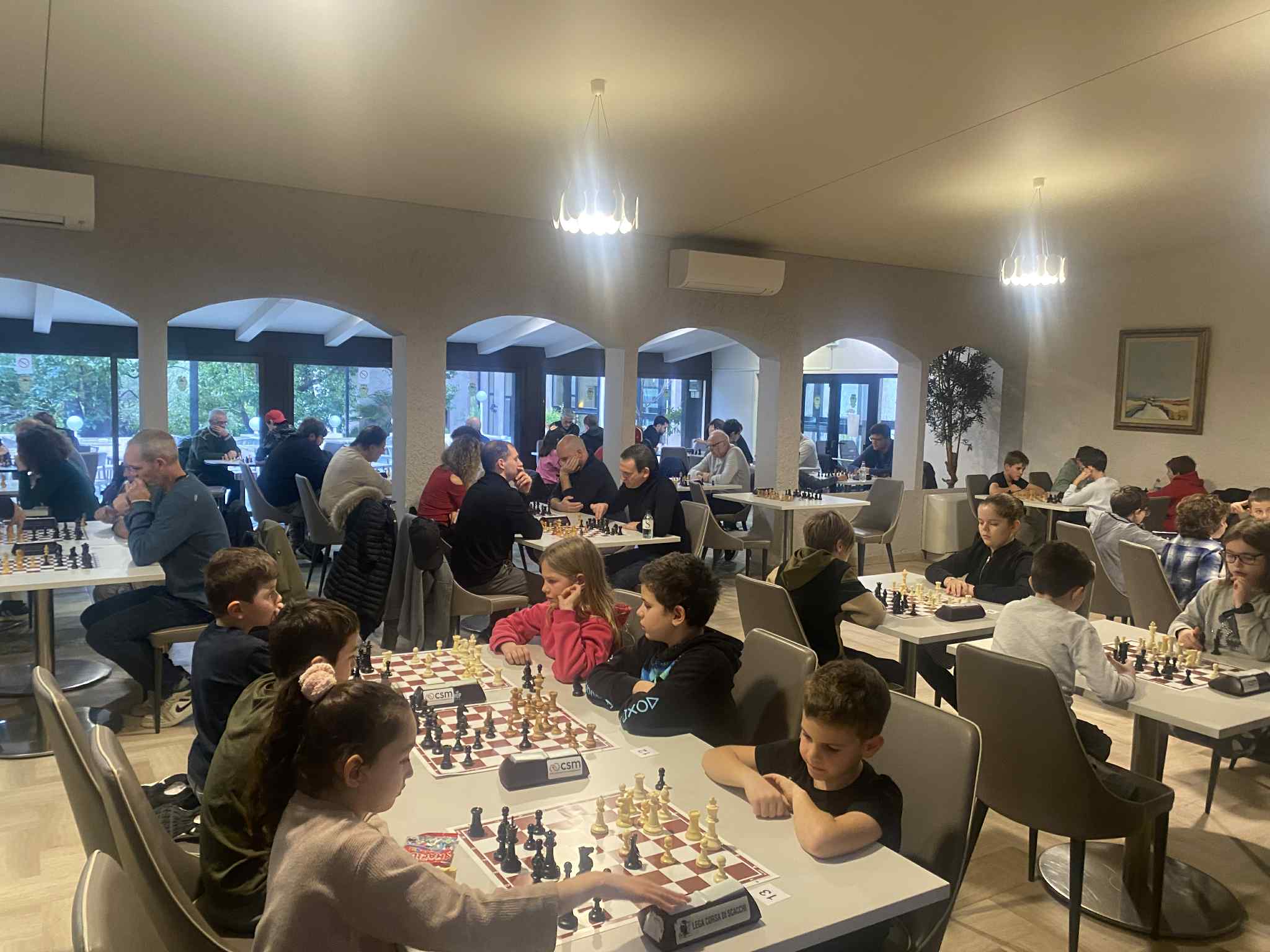 Solidarité autour de l’échiquier chez Walter avec le Rotary Club Bastia Mariana et le Club d'échecs de Casinca