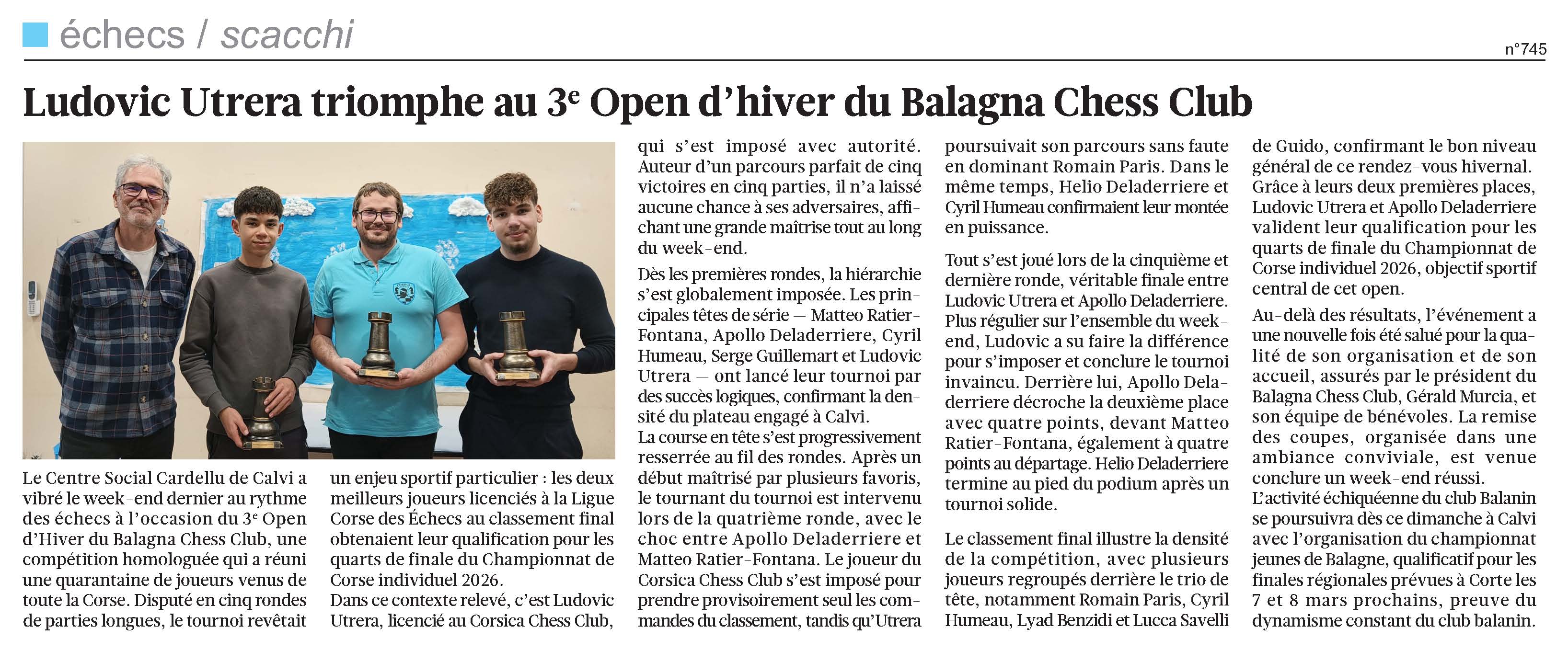 Corse-Matin du 01-02-26