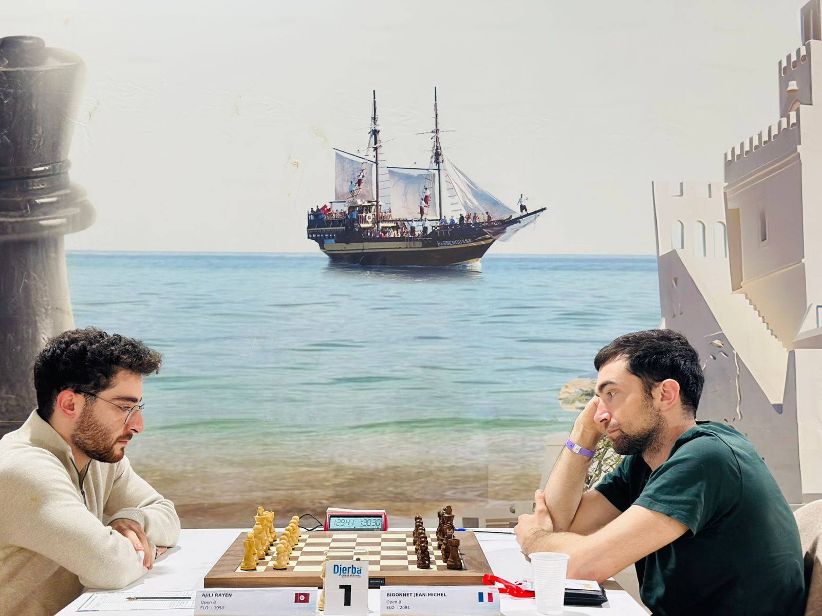 Jean-Michel Bigonnet impérial au Festival International d’Échecs de Djerba