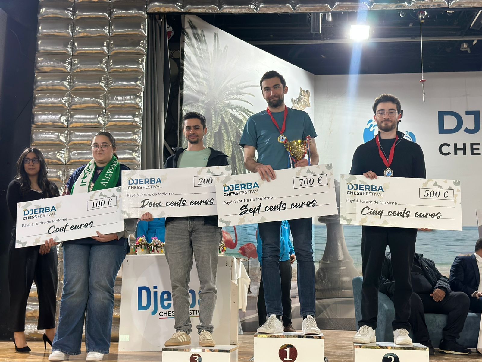 Jean-Michel Bigonnet impérial au Festival International d’Échecs de Djerba