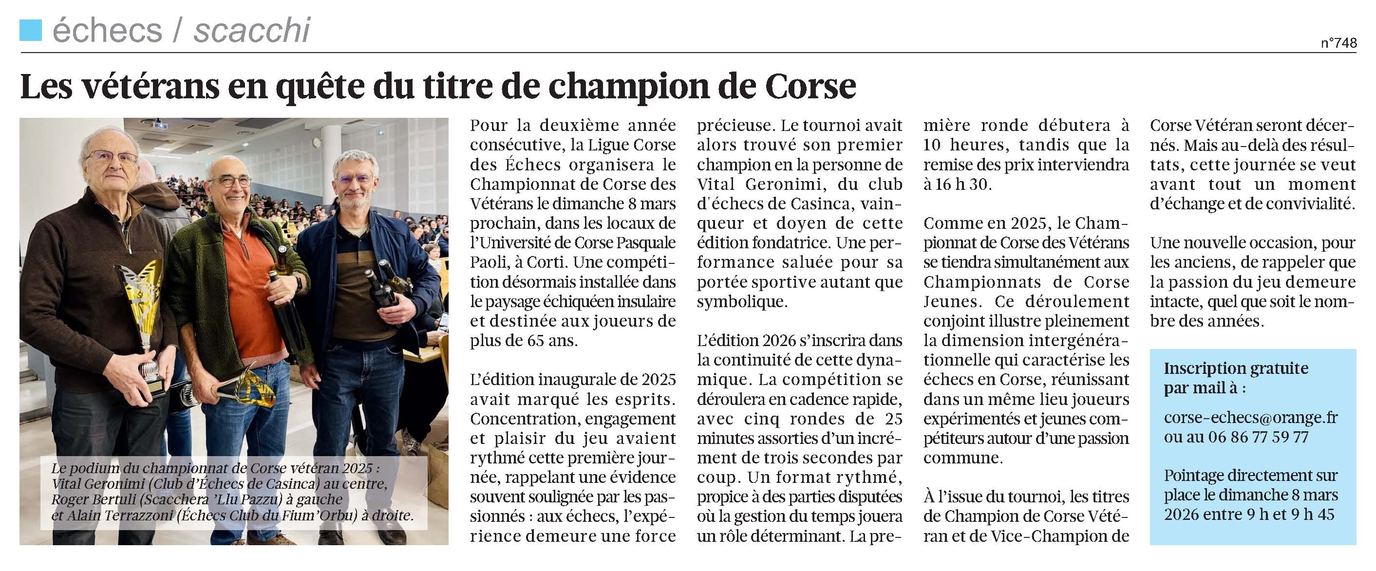 Corse-Matin du 22-02-26